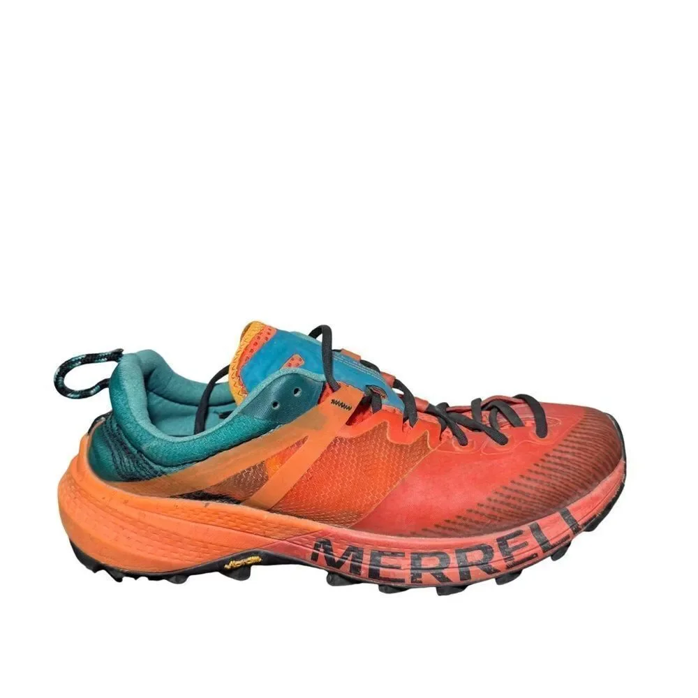 Merrell MTM Orange and Teal Trail Running Shoes size 7.5